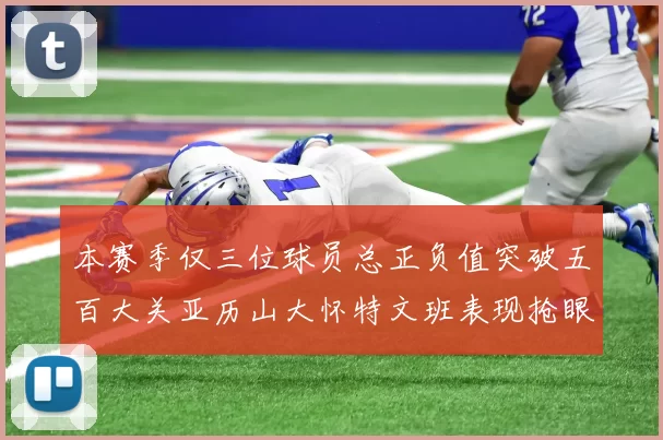 本赛季仅三位球员总正负值突破五百大关亚历山大怀特文班表现抢眼