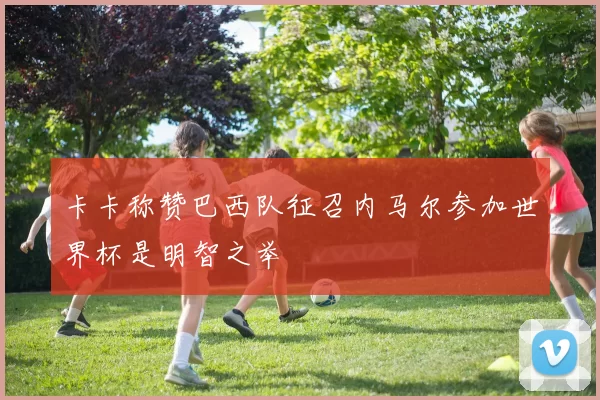 卡卡称赞巴西队征召内马尔参加世界杯是明智之举